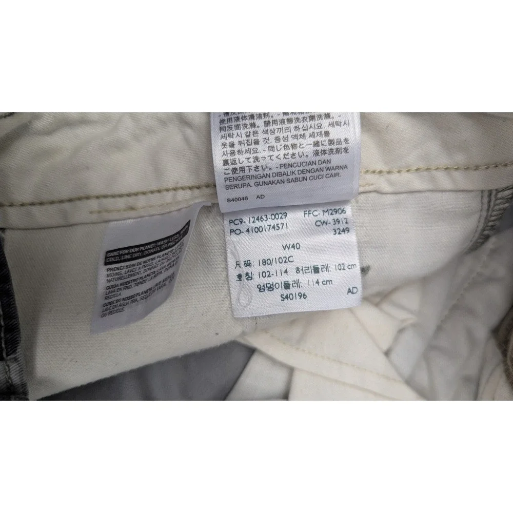 Levi's Cargo Shorts Mens‎ 40 Grey Black Camo Cotton
